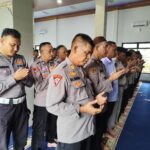 Polres Lampung Utara Gelar Sholat Ghaib untuk Alm. Bripka Anumerta Arya Supena, S.H.
